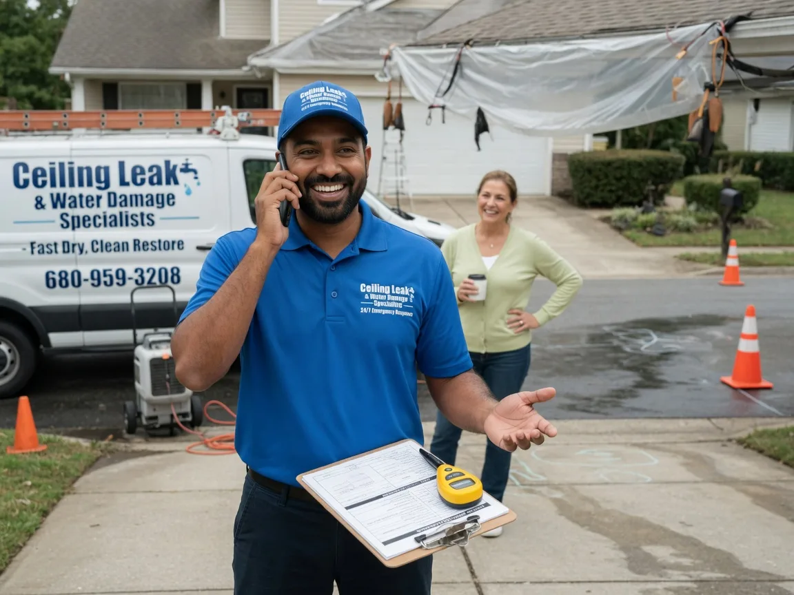 Ceiling Leak Cleanup San Pierre, IN FAQs